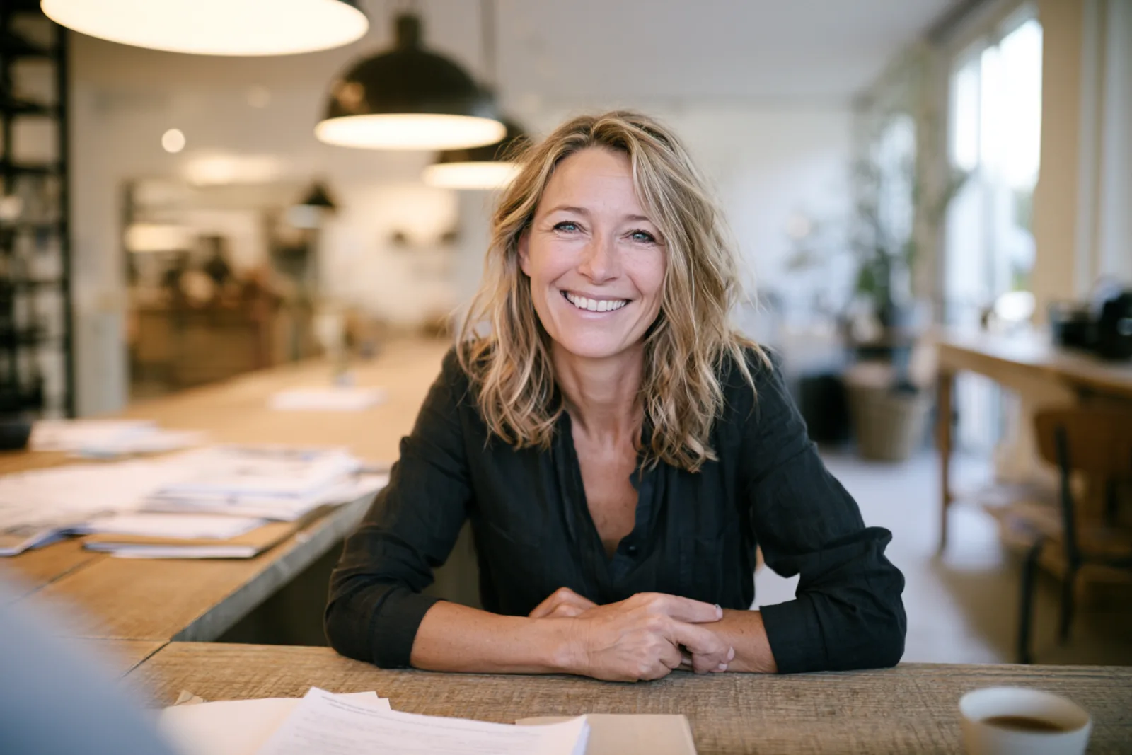 A warm, approachable Mill Valley financial advisor's office in natural light